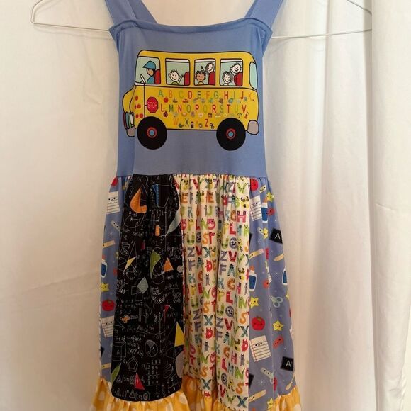 School Bus Sleeveless Sundress - Picture 5 of 10